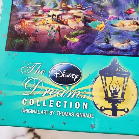 Disney Little Mermaid Thomas Kinkade Puzzle - Picture 5 of 7